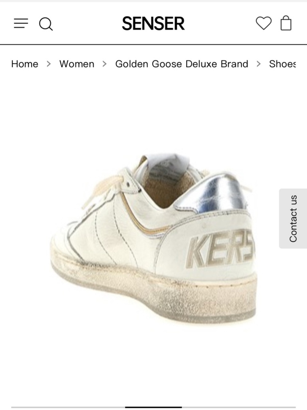 Golden Goose ball star Sneakers with Silver Star 38 - Picture 4 of 14